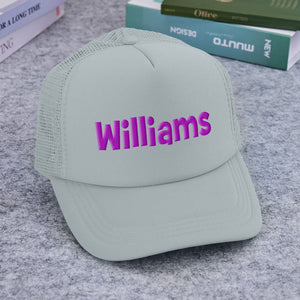 Custom Puff Print Trucker Hat Personalized Foam Trucker Caps for Adult - MadeMineUK