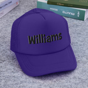 Custom Puff Print Trucker Hat Personalized Foam Trucker Caps for Adult - MadeMineUK