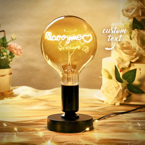 Custom Light Bulbs Proposal Gifts for Her Surprise Decorations Wedding Decorations - MadeMineUK