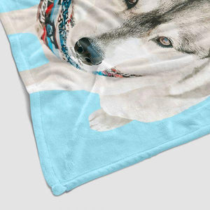 Custom Dog Blanket personalised Pet Photo Blanket