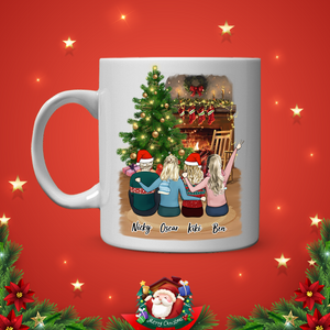 Christmas Best Friends Coffee Mugs