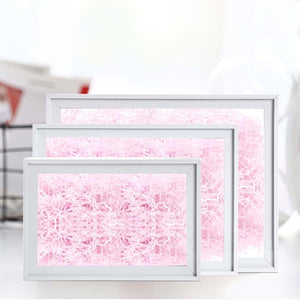 Frame only, bricks not included Thickened Hollow Photo Frame Stereo Specimen Frame 13*18cm=5.1*7in - MadeMineUK
