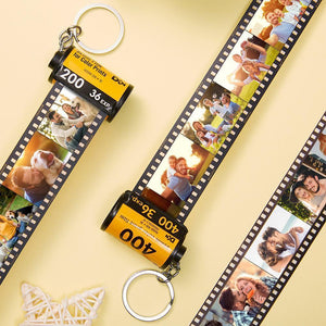 Custom Film Roll Keychain Customizable Romantic Gifts Film keychain