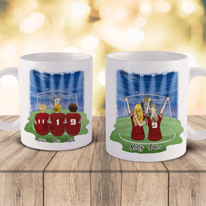 Liverpool Football Team Personalised Coffee Mug-Best Friends for Boys and Girls