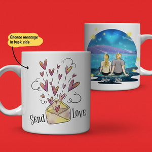 Starry Sky Personalised Lover Coffee Mug - Couple