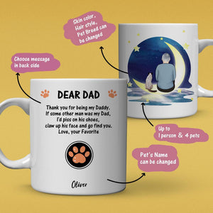 Personalised Coffee Mug - Men/Women And Cats&Dogs