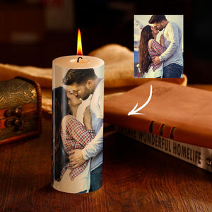 Personalised Photo Candle Memorable Candle Mothers Day Gifts