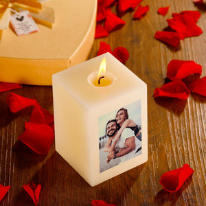 Personalised Photo Candle Home Decoration