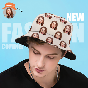 Custom Printed Face Bucket Hats