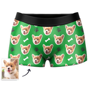 Men's Custom Dog Boxer Shorts 3D Online Preview