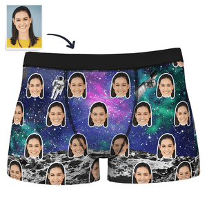 Men's Customized Galaxy Boxer Shorts