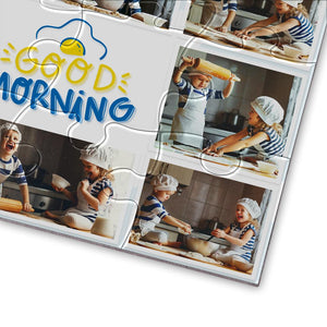 Custom Photo Puzzle Good Morning Baby - 35-500 pieces