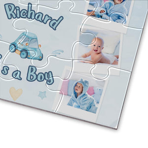 Custom Photo Puzzle Record Your Baby's Growth - 35-500 pieces