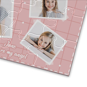 Custom Photo Puzzle You Are My Angel - 35-500 pieces