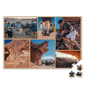 Custom Photo Puzzle Record Your Trip - 35-500 pieces