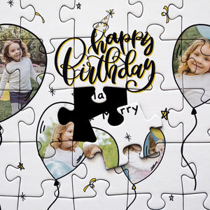 Custom Photo Puzzle Happy Birthday - 35-500 pieces