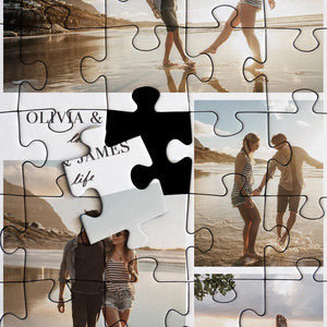 Custom Photo Puzzle Love Life, Love You - 35-500 pieces
