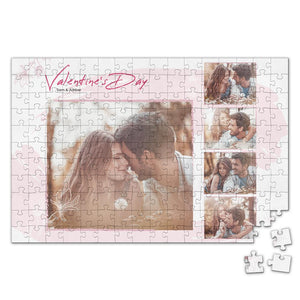 Custom Photo Puzzle Happy Valentine's Day - 35-500 pieces