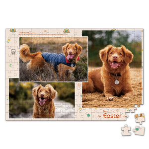 Custom Photo Puzzle Cute Pet - 35-500 pieces