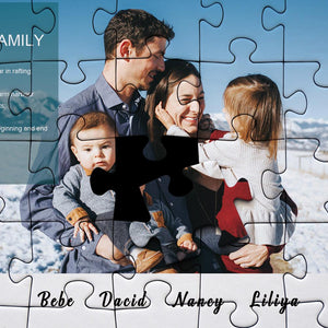 Custom Photo Puzzle Happy Family - 35-500 pieces