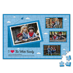Custom Photo Puzzle Perfect Gift for Family - 35-500 pieces