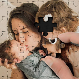 Custom Photo Jigsaw Puzzle Best Mother's Day Gifts 35-1000 Pieces
