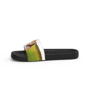 Custom Family Photo Men's Slide Sandals
