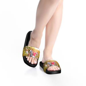 Custom Family Photo Women's Slide Sandal