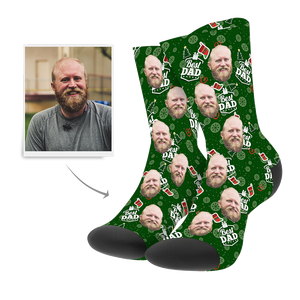 Christmas Custom Dad Socks