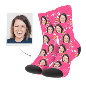 Custom Best Girlfriend Socks