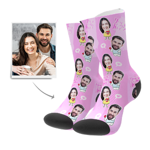 Custom Valentine's Day Socks