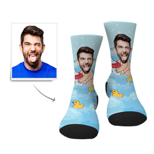 Custom Baby Face Socks - Myfacesocksau