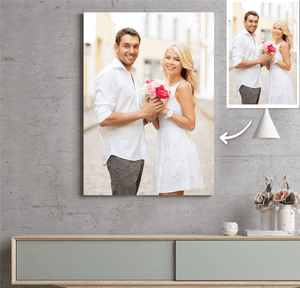 Custom Photo Wall Art Painting Canvas For Her- 60*120cm