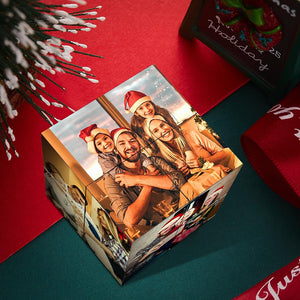 Custom Photo Cube Infinity Folding Photo Cube Personalized Gifts