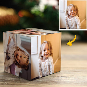 Custom Baby's Gift Multiphoto Colorful Rubic's Cube