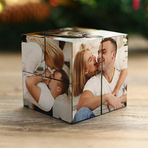 Multiphoto Colorful Rubic's Cube Mother's Day Gift
