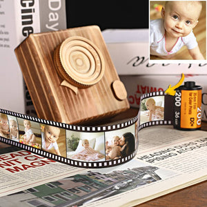 Personalised Multiphoto Colorful Camera Roll Home Decoration For Baby