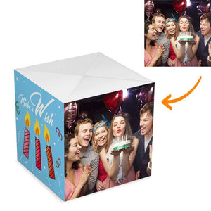Personalised DIY Birthday Surprise, Amazing Surprise Box Photo Surprise Explosion Bounce Box