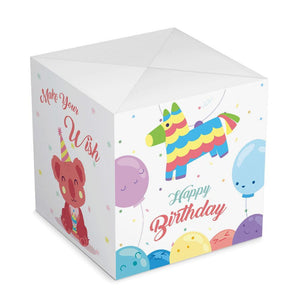 Personalised Surprise Box Photo Surprise Explosion Bounce Box DIY - Happy Birthday