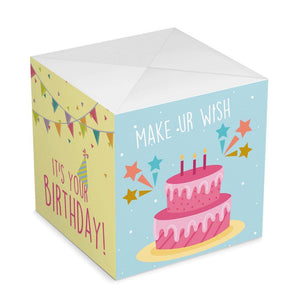 Personalised DIY Birthday Surprise, Creative Idea Box Photo Surprise Explosion Bounce Box
