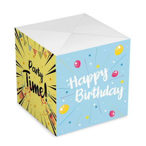 Personalised Surprise Box Photo Surprise Explosion Bounce Box DIY - Happy Birthday Box