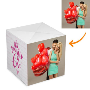 Personalised DIY Valentine's Gift, Amazing Surprise Explosion Bounce Box