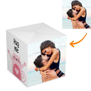 Personalised Surprise Box Photo Surprise Explosion Bounce Box DIY - LOVE YOU Surprise Box