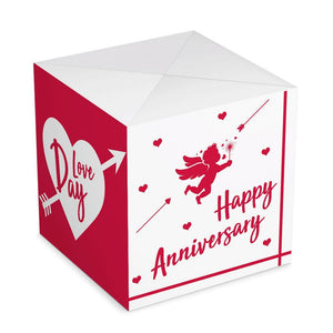 Personalised Surprise Box Photo Surprise Explosion Bounce Box DIY - Kiss Anniversary