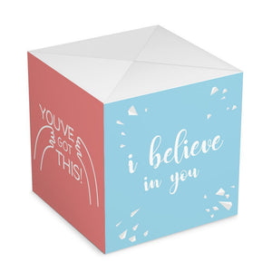 Personalised Surprise Box Photo Surprise Explosion Bounce Box DIY - Good Luck