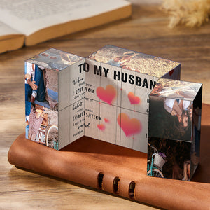 Custom Rubic's Cube Infinity Photo Cube Home Decoration Anniversary Gifts