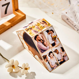 Infinity Photo Cube Custom Folding Photo Cube Personalized Rubic's Cube LGBT Gifts