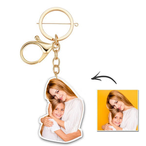Custom Photo Keychain Unique Design For Mum