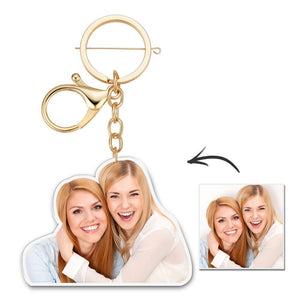Photo Keychain Picture Keychain Family Gifts Memorial Gifts Best Friends