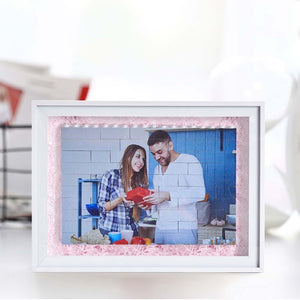 Frame only, bricks not included Thickened Hollow Photo Frame Stereo Specimen Frame 13*18cm=5.1*7in - MadeMineUK